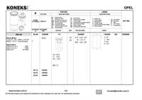 Piston+segman 84MM Std Astra-vectra-zafira 2,0 16V