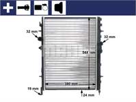 Motor Su Radyatörü P307-XSARA Vts EW10J4 (2,0 16V) -TU5JP4 (1,6 16V) (Mt)
