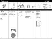 Motor Gomlegi 86,00+STDmm