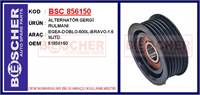 Alternatör Gergi Rulmanı EGEA-DOBLO-500L-BRAVO-1.6...