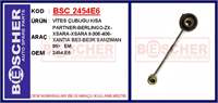 VITES ÇUBUGU KISA PARTNER-BERLINGO-ZX-XSARA-XSARA II-306-406-XANTIA BE3-BE3R SANZIMAN 96> EM.