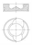 Piston+segman (81,51mm 0,50