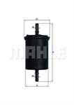 YAKIT FILTRESI KANGOO LAGUNA MEGANE TRAFIC PARTNER P206 207 208 307 308 406 508 C5 DS3