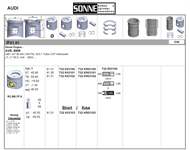 Piston+segman (81,01mm Std) LT28 LT35 LT46 (2,5 109 Ps 5 Silindir) Avr Bbr