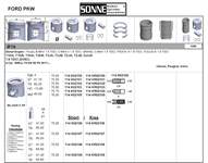 Piston+segman 75,00MM Std