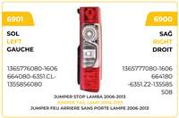 Arka Stop Lambası Duysuz Sol Boxer-jumper-ducato