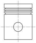 Motor Piston+segmanescort Clx