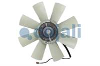 Fan Göbeği Elektrikli Pervane Dahil 6 Fişli - Scania / P,g,r,t G340-480; P340-620 ; R340-620; T470 04=>; (Komple)