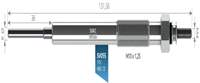 Kizdirma Bujisi 11V Isuzu D Max 2.5-3.0 Ditd 4×4 (8DH)