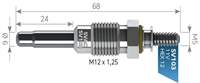 KIZDIRMA BUJISI 11V MASTER TRAFIC MOVANO 2,5 VITARA CLIO I DOBLO J9 PARTNER BERLINGO P205 P405 EXPERT JUMPY SCUDO BOXER JUMPER DUCATO C15 BX ZX XUD7 / XUD9 P406 EXPERT JUMPY XUD9TE P605 XM XUD11BTE ASTRA F / G COMBO SPRINTER P100 DAIL BMW E30 E36