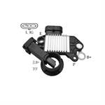Konjektor 12V Kore Delco Tip