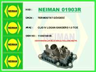 KOMPLE TERMOSTAT RENAULT CLIO IV LOGAN SENDERO 1.0 TCE