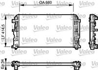 MOTOR SU RADYATORU (680x415x34) CRAFTER 06> SPRINTER 06>