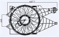 FAN MOTORU DAVLUMBAZLI LINEA 1,3 (NAC)