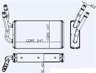 KALORIFER RADYATORU TRANSIT V347 2,2TDCI / 2,4TDCI / 3,2TDCI KLIMASIZ 06 />