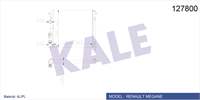 MOTOR RADYATOR MEGANE 1,6 / 2,0 AC (2 SIRA AL+PL)(585x414.5x23)