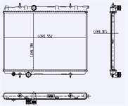 Motor Radyatör P206 1,4 2,0 Hdi P206 Sw 1,6 16V P206+ (T3E) DV4TD DV4C