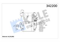 TURBO RADYATORU AUDI / AVANT A6 2,0TDI 2,0TFSI (200×202×62) 04>11