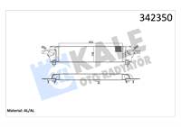 INTERCOOLER RADYATOR QASHQAI 1,5 2,0 DCI 2007> 650×165×50