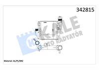 TURBO INTERCOOLER RADYATORU P308 II C4 PICASSO 14> P3008 II SUV 16>