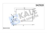 KLIMA RADYATORU PASSAT 1.9 TDI SUPERB 1.8T 1.9 2.0 2.5TDI 02>08