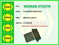 Kalorifer Rezistansi R.megane Iii-fluence 2009-