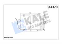 KLIMA RADYATORU MEGANE I 1.4 E 96 03