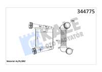 TURBO RADYATORU PASSAT 2,5TDI BDH BAU BDG 03>05 SUPERB 2,5TDI BDG 02>08