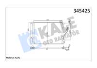 KLIMA RADYATORU HYUNDAI IX35 KIA SPORTAGE 2010>