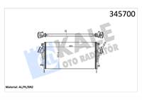 INTERCOOLER INSIGNIA MALIBU 665×361,7×32