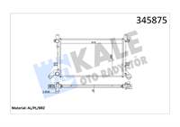 Motor Su Radyatörü LT35 96> Anj Avr