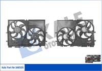 FAN MOTORU BOXER III JUMPER III 22DT PUMA C81 110PS C96 130PS C110 150PS DUCATO III 2,2HDI 100BG KLIMASIZ / KLIMALI