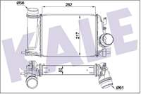 TURBO RADYATORU (INTERCOOLER) NISSAN QASHQAI 1,2 2013> RENAULT MEGANE IV 1,2 2015