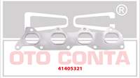 EGZOZ MANIFOLD CONTASI CELIK FABIA OCTAVIA CADDY GOLF POLO 1,4 16V AHW BBY