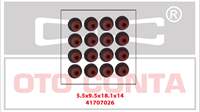 SUBAP LASTIK TAKIMI PARTNER II BERLINGO II P307 P206 P308 P207 P407 C3 C4 C5 II EXPERT III JUMPY III SCUDO III DV6 1,6HDI FOCUS II C MAX FIESTA 1,6TDCI OLCU: (5,5*9,5*18,1*14 MM)