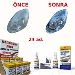 Far Temizleme Kiti - Iki Far Icin - 24 Set - Stand Hediyeli