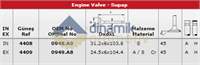 Subap Takım Emme / Egsoz P206 206+ (T3E) P207 P307 P308 405 Ym