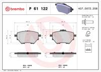 Arka Fren Balatası 3008 II-308 II-5008 II-508 II-C4