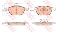 Ön Fren Balatası Connect 13 /> 1.5-1.6 Tdci 1.0 Ecoboost