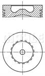 Motor Piston Segman (89,91MM) /