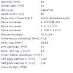 Motor Piston+segman