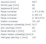 Motor Piston Segman