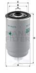 YAKIT FILTRESI LAND ROVER DISCOVERY 2 L318 2.5 Td5 98>04 PASSAT A4 A6 SUPERB DUCATO FIORINO TRANSIT ASTRAF TRAFIC 1,9TDI AJM ATJ AVB AVF
