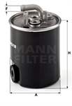 YAKIT FILTRESI W168 98>04 V-CLASS 638/2 98>03 VANEO 414 02>05 VITO 638 99>03 SPRINTER 00>06