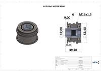 ALTERNATOR KASNAGI RULMANLI DOBLO FIORINO IDEA LINEA PALIO PUNTO ALBEA ASTRA G ASTRA H COMBO CORSA C CORSA D MERIVA TIGRA 1,3 MULTIJET IVECO DAILY (991005)