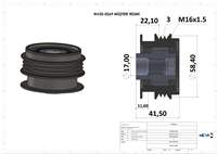 ALTERNATOR KASNAGI LOGAN SANDERO MODUS CLIO IV IV 3 KANAL