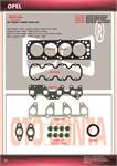 MOTOR TAKIM CONTA SETİ KOMPLE CORSA B 93>02 ASTRA F 92>98 COMBO B 93>02 C14NZ - X14SZ - C14SE - 14NV - 14SE - X14NZ - 12NZ - C12NZ - X12SZ