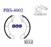 Arka Fren Balatası Pabuc Lada Samara 86-96 Vega 95-00 111 95-05 112 95 06-> Nova 89-> (200x41)