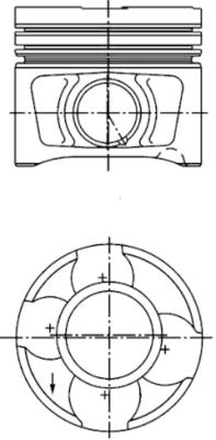 PİSTON SEGMAN-81.01 MM STD