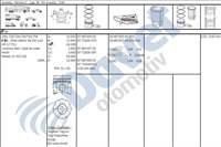 MOTOR PISTON SEGMAN 89.00MM STD RENAULT MASTER 2.5 DCI G9U MOVANO 2.5CDTI